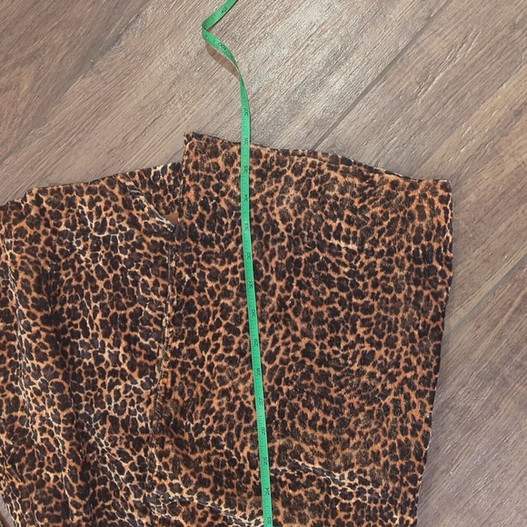 NWOT J Crew Velvet Leopard Dress - Picture 6 of 8